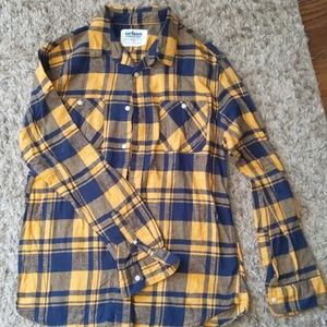 Men's plaid flannel